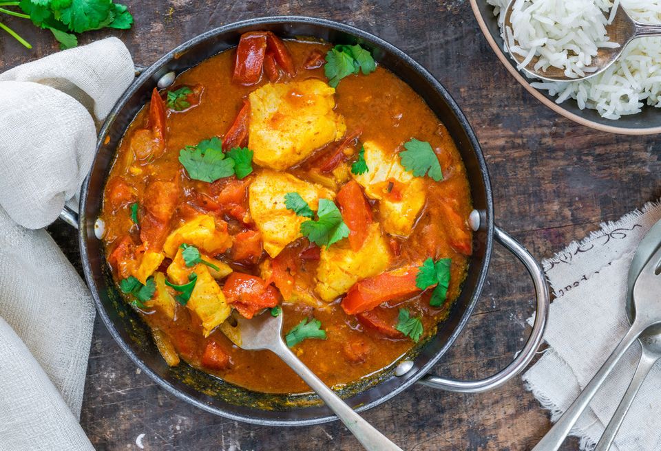 Fish mappas, un delicioso curry de pescado al estilo de Kerala