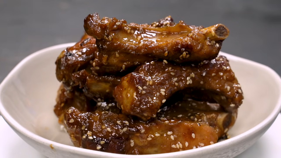 Costillas de cerdo estilo Chino